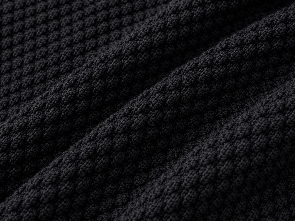 Navy Merino Wool Zip Cardigan