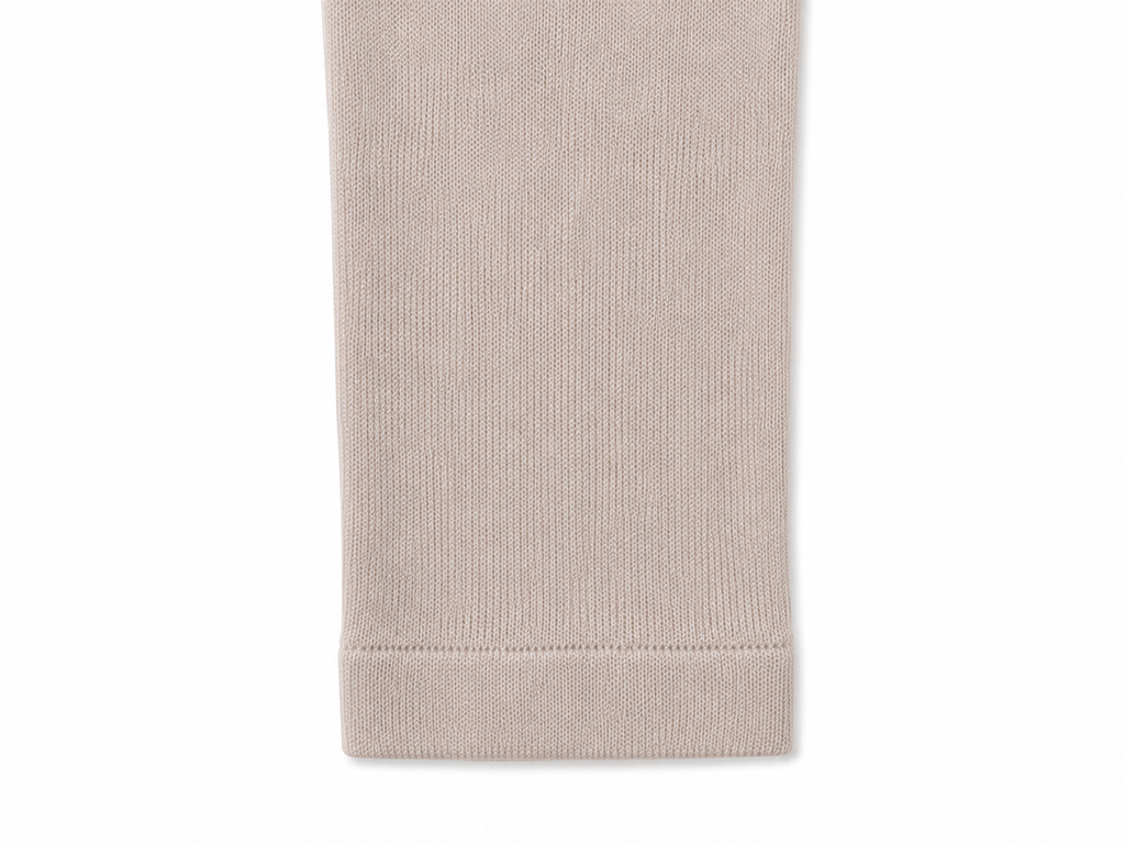 Silk Cashmere Long Sleeve Knit Top