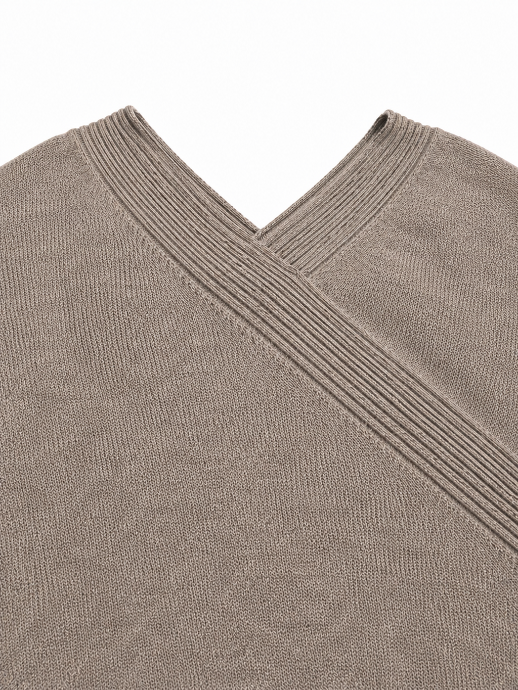 Taupe Silk Cashmere Diamond Wrap