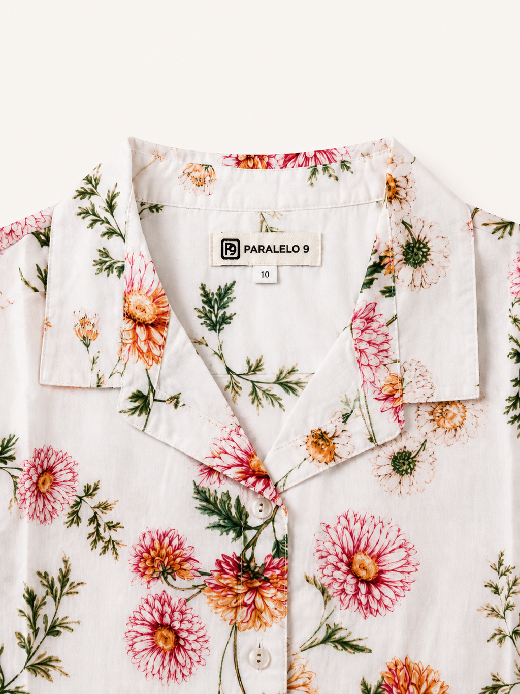 Daisy Bloom Cotton Shirt