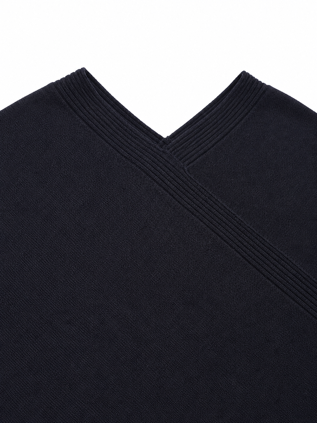Black Silk Cashmere Diamond Wrap