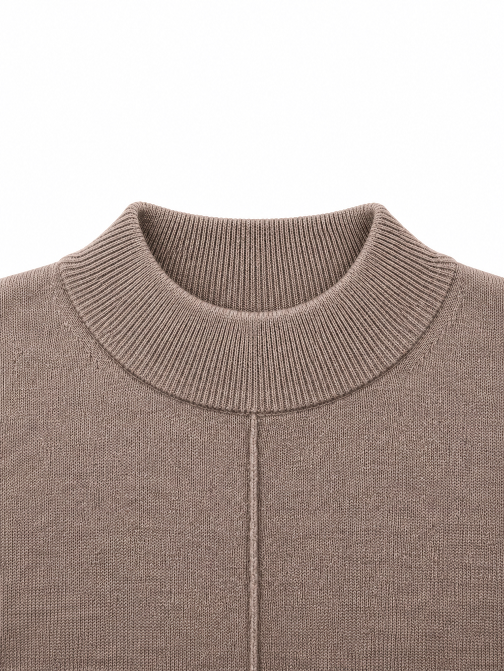 The Elara Merino Knit — Taupe