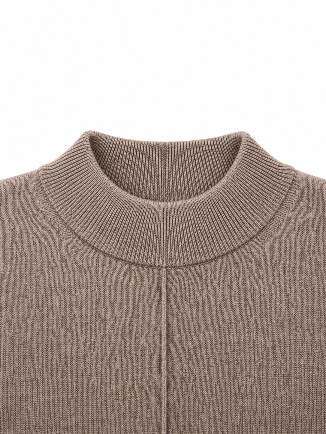 The Elara Merino Knit — Taupe