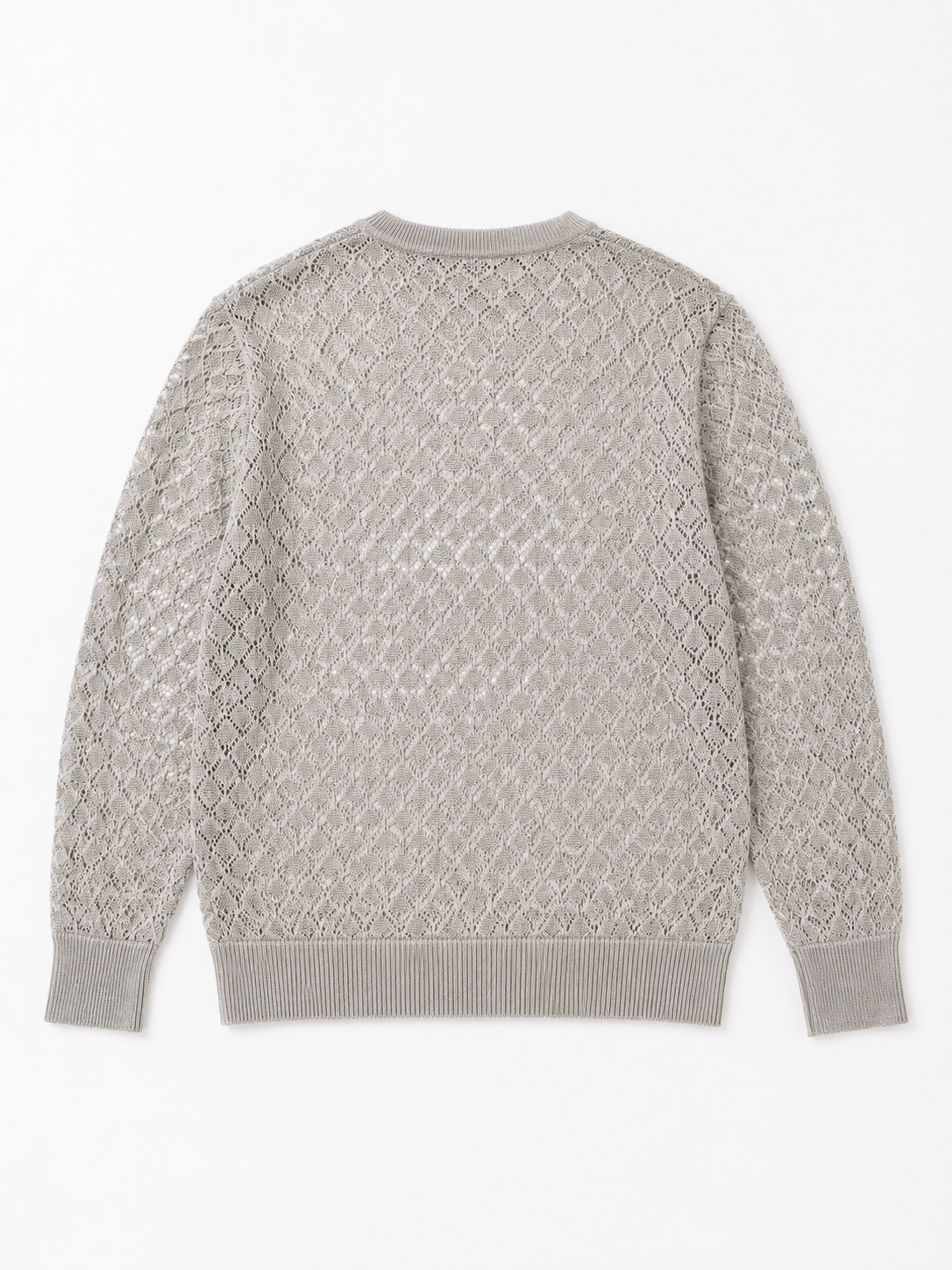 Pointelle Silk Cashmere Cardigan