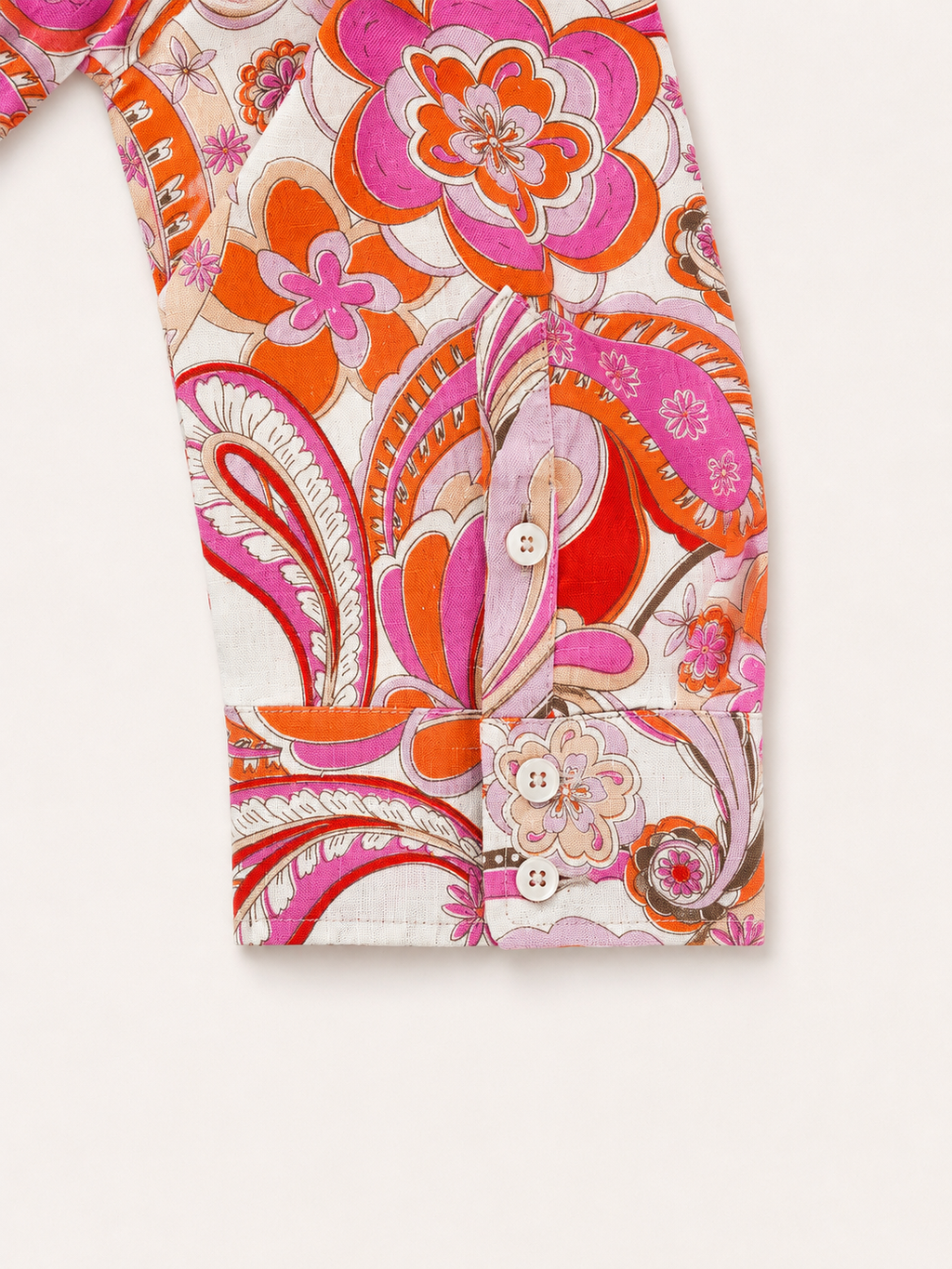 Paisley Print Cotton Shirt