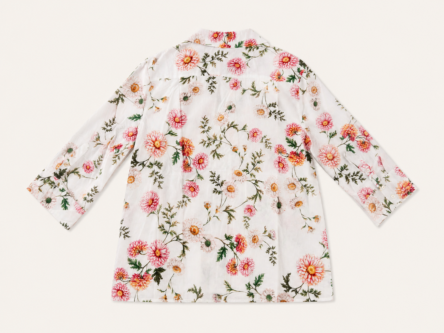 Daisy Bloom Cotton Shirt