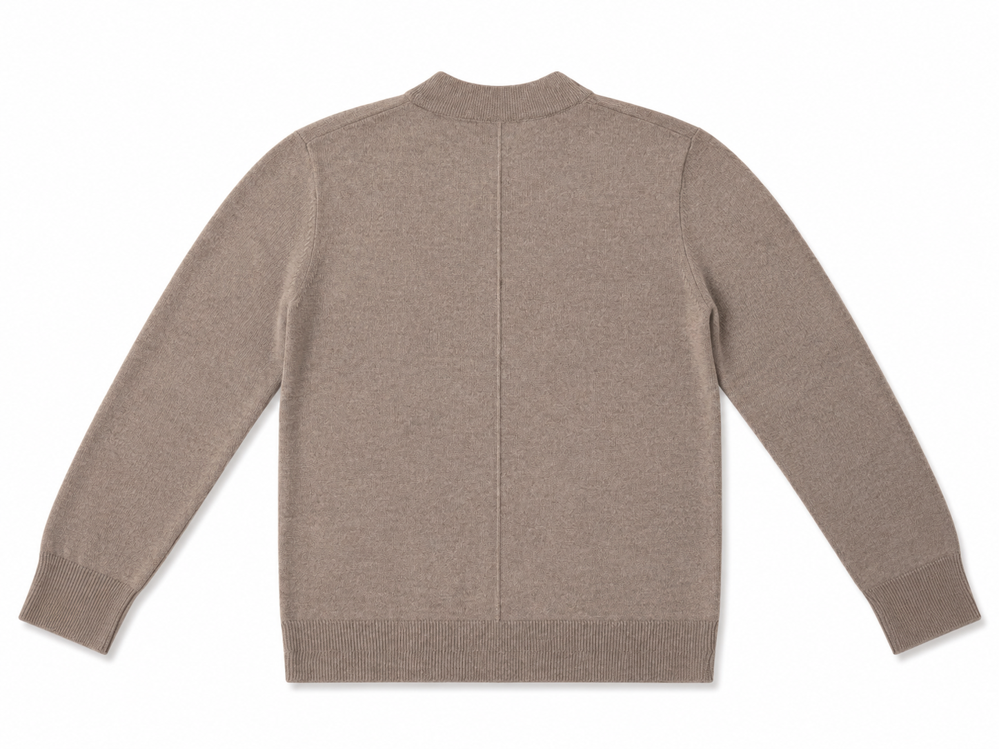 The Elara Merino Knit — Taupe