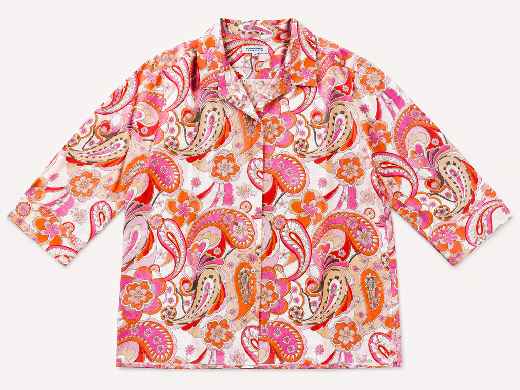 Paisley Print Cotton Shirt