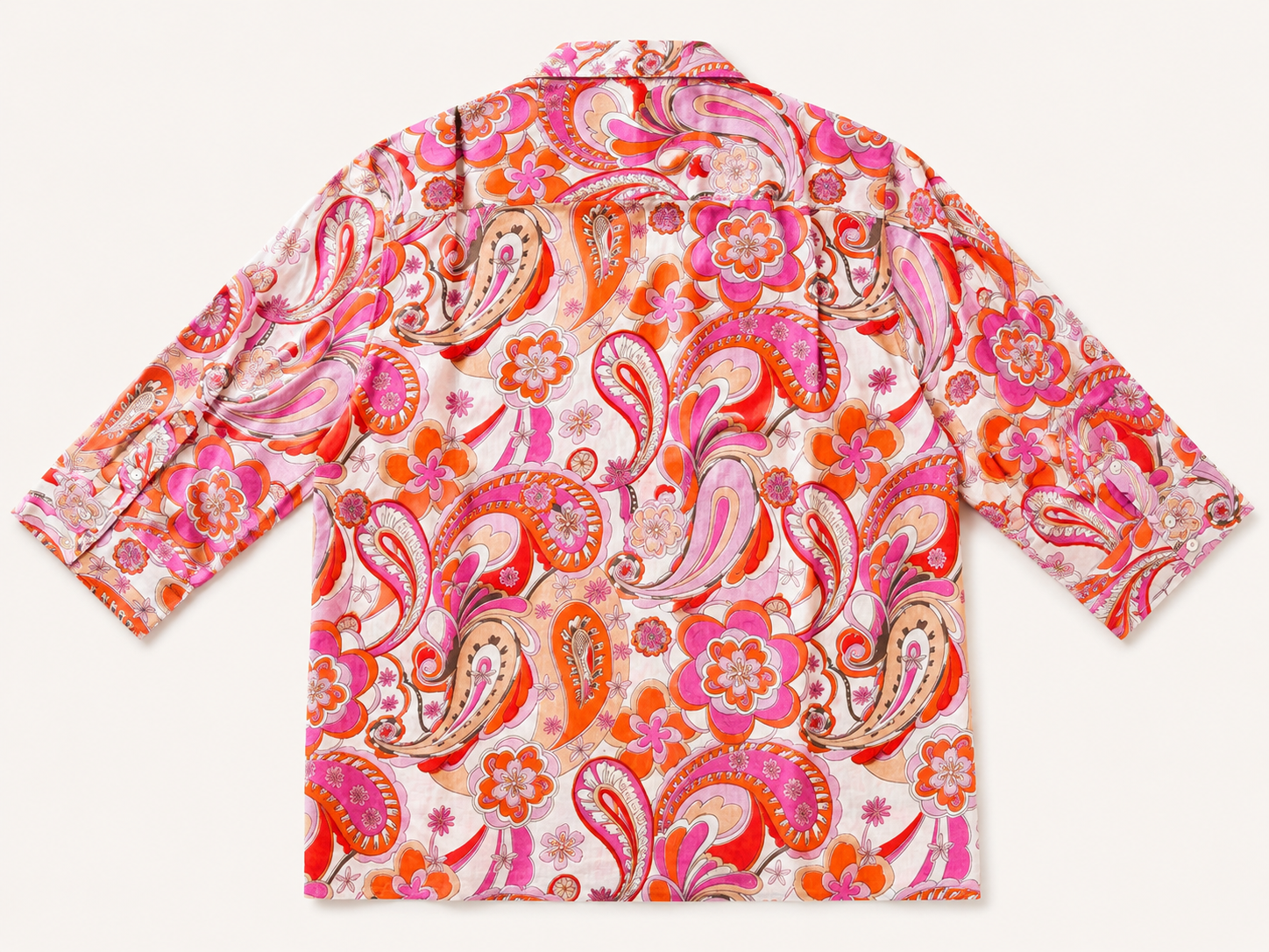 Paisley Print Cotton Shirt