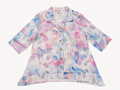 Watercolour Print Cotton Shirt