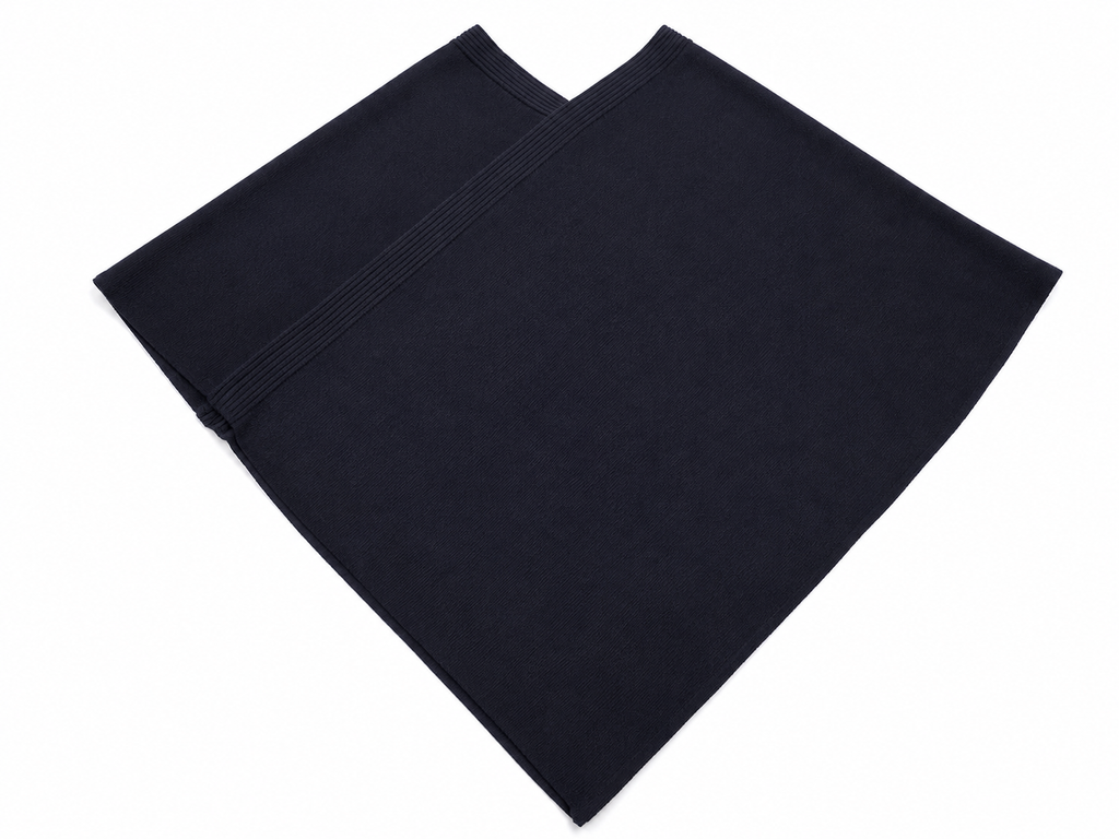 Black Silk Cashmere Diamond Wrap